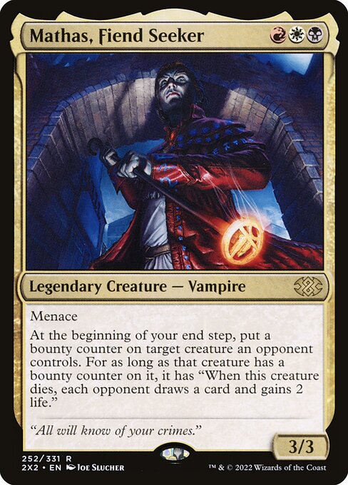 Mathas, Fiend Seeker (2X2) 252 - Near Mint