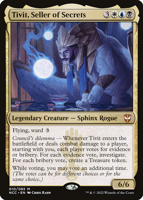 Tivit, Seller of Secrets (NCC) 10 - Near Mint