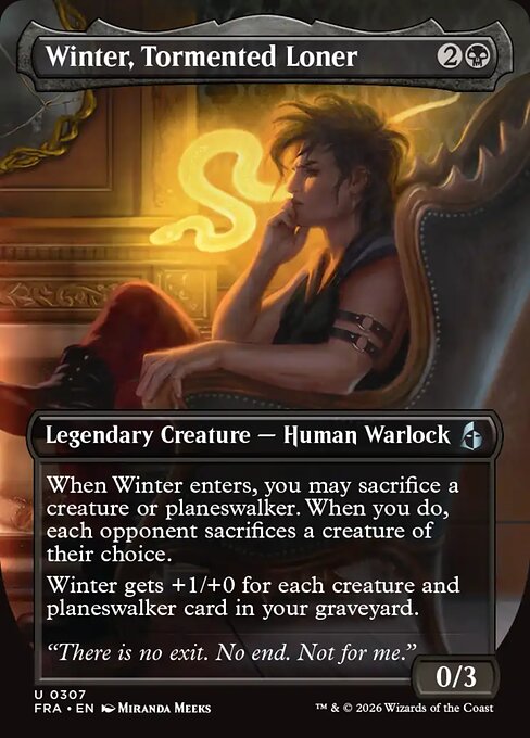 Winter, Tormented Loner (FRA) 307 - Near Mint