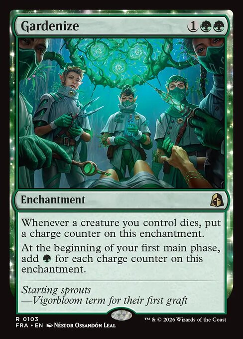 Gardenize (FRA) 103 - Foil - Near Mint