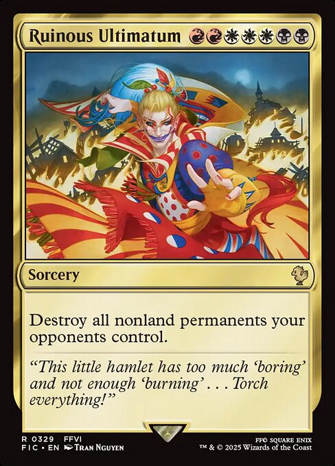 Ruinous Ultimatum (FIC) 329 - Near Mint