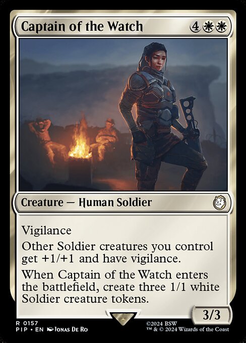 Captain of the Watch (PIP) 157 - Near Mint