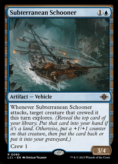 Subterranean Schooner (LCI) 80 - Near Mint