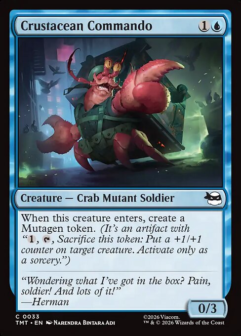 Crustacean Commando Foil (TMT) #33