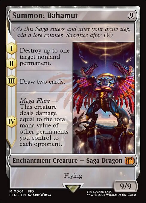 Summon: Bahamut (FIN) 1 - Near Mint