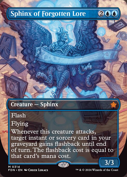 Sphinx of Forgotten Lore Foil (FDN) #314