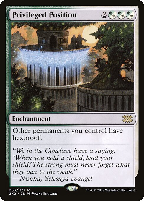 Privileged Position Foil (2X2) #263