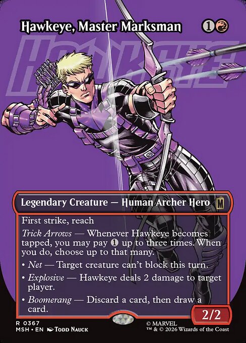 Hawkeye, Master Marksman (MSH) 367 - Near Mint