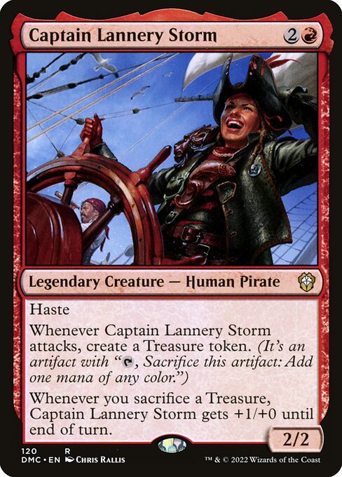 Captain Lannery Storm (DMC) 120 - Near Mint