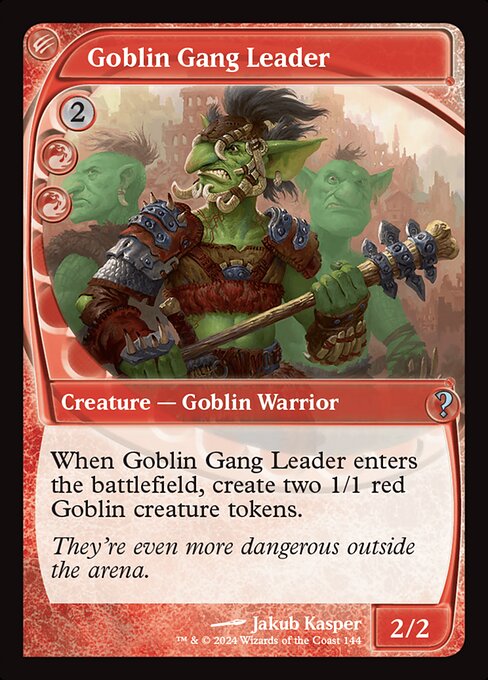 Goblin Gang Leader (MB2) 144 - Near Mint