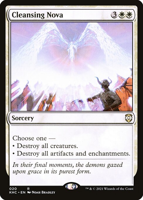 Cleansing Nova (KHC) 20 - Near Mint