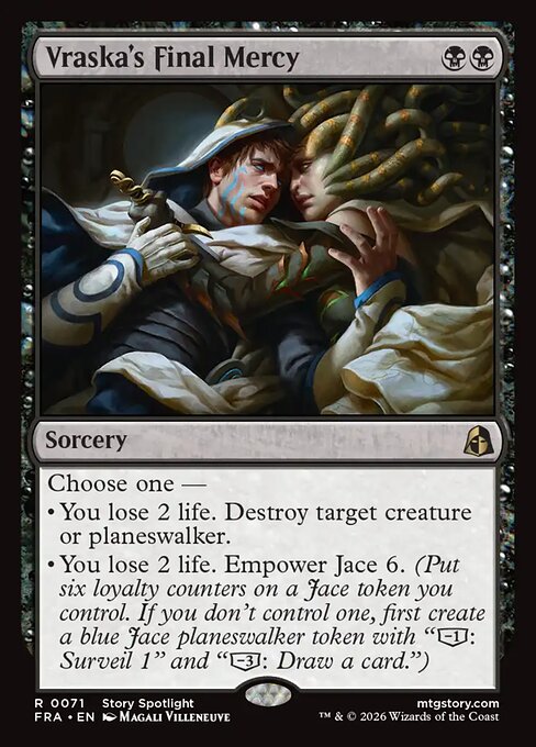 Vraska's Final Mercy (FRA) 71 - Near Mint