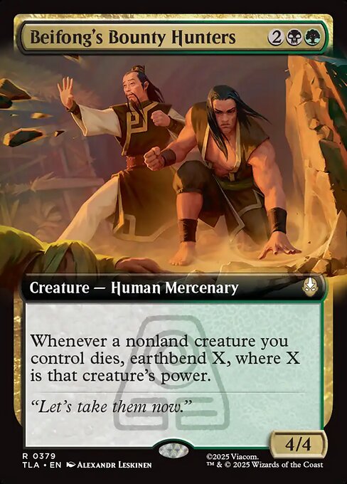 Beifong's Bounty Hunters (TLA) 379 - Near Mint