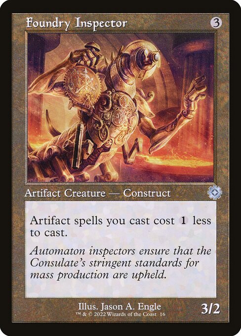 Foundry Inspector (BRR) 16 - Near Mint