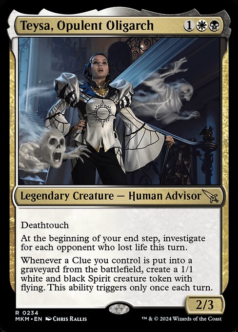 Teysa, Opulent Oligarch Foil (MKM) #234