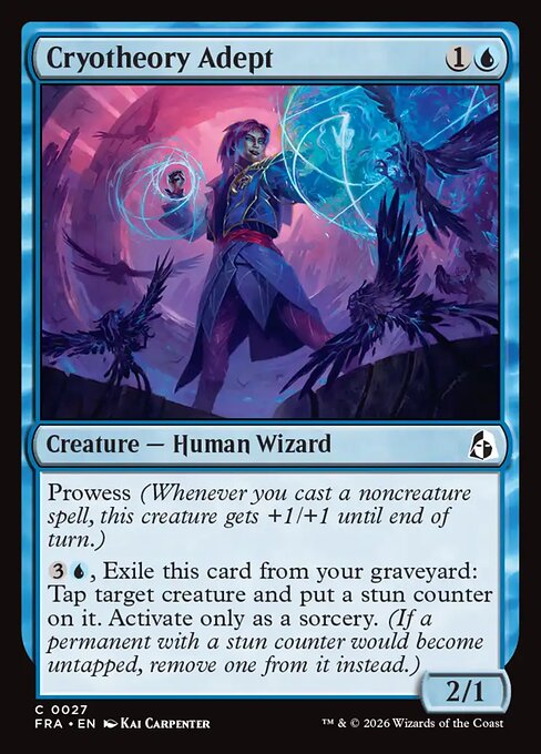 Cryotheory Adept (FRA) 27 - Foil - Near Mint