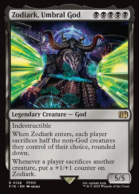 Zodiark, Umbral God (FIN) 128 - Near Mint