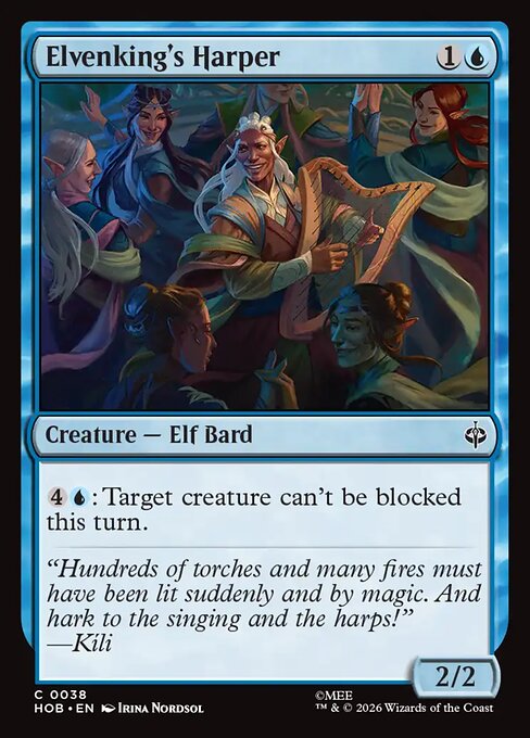 Elvenking's Harper (HOB) 38 - Foil - Near Mint