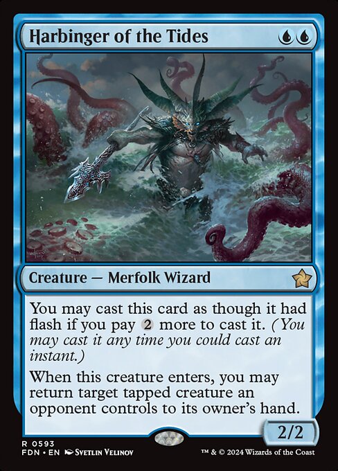 Harbinger of the Tides (FDN) 593 - Near Mint