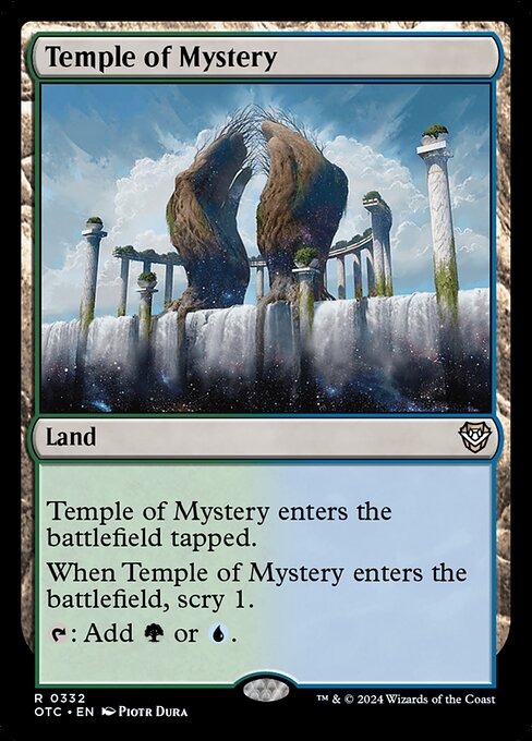 Temple of Mystery (OTC) 332 - Near Mint