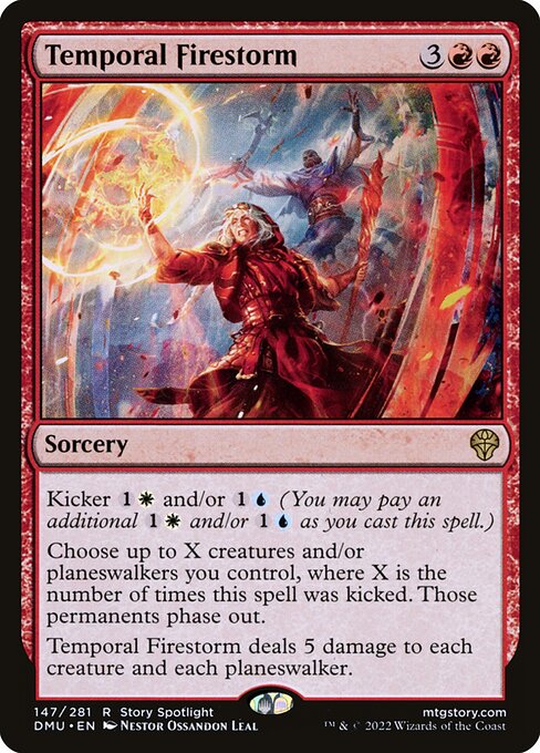 Temporal Firestorm (DMU) 147 - Near Mint
