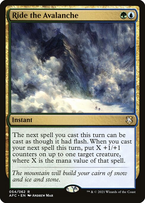 Ride the Avalanche (AFC) 54 - Near Mint