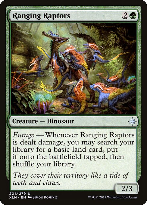 Ranging Raptors (XLN) 201 - Near Mint