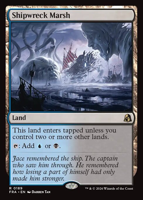 Shipwreck Marsh (FRA) 189 - Near Mint