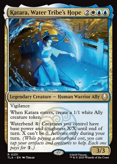 Katara, Water Tribe's Hope (TLA) 231 - Near Mint