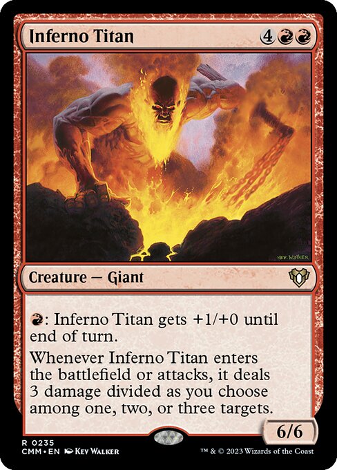 Inferno Titan (CMM) 235 - Near Mint