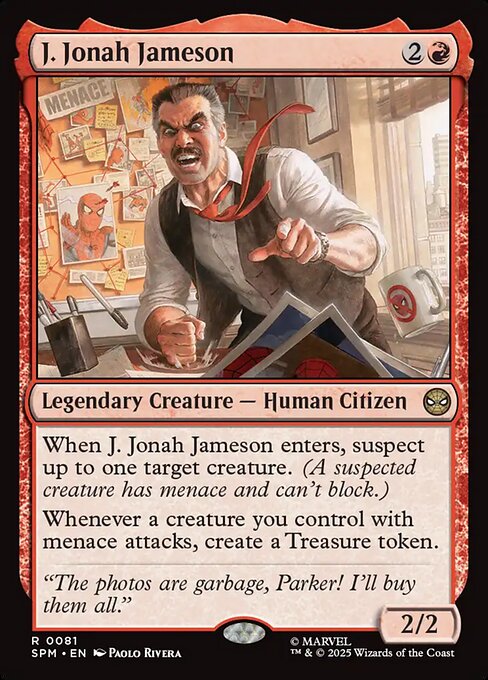 J. Jonah Jameson (SPM) 81 - Near Mint