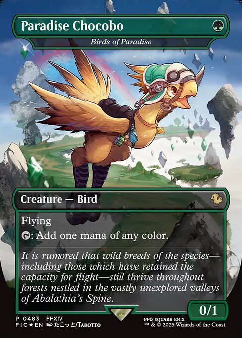 Birds of Paradise (FIC) 483 - Foil - Near Mint