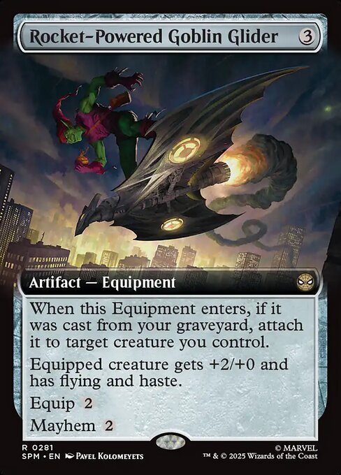 Rocket-Powered Goblin Glider (SPM) 281 - Near Mint