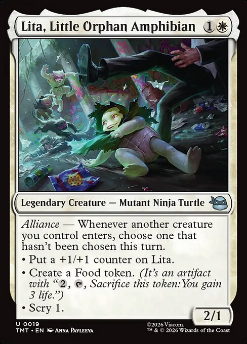 Lita, Little Orphan Amphibian (TMT) 19 - Near Mint