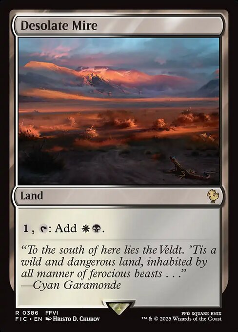 Desolate Mire (FIC) 386 - Near Mint