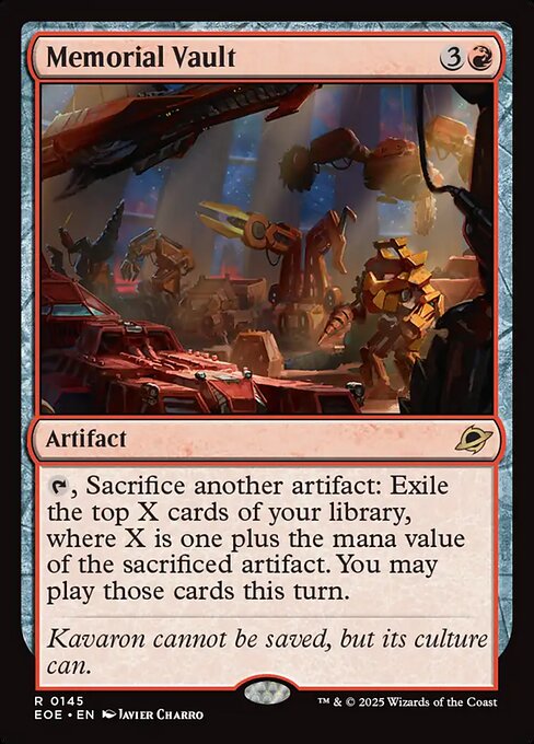 Memorial Vault (EOE) 145 - Near Mint