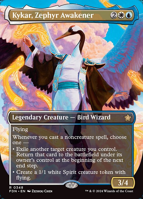Kykar, Zephyr Awakener (FDN) 348 - Near Mint