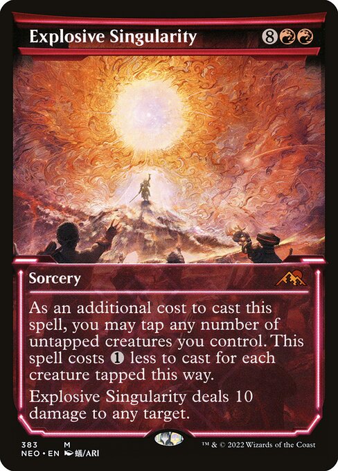 Explosive Singularity (NEO) 383 - Near Mint
