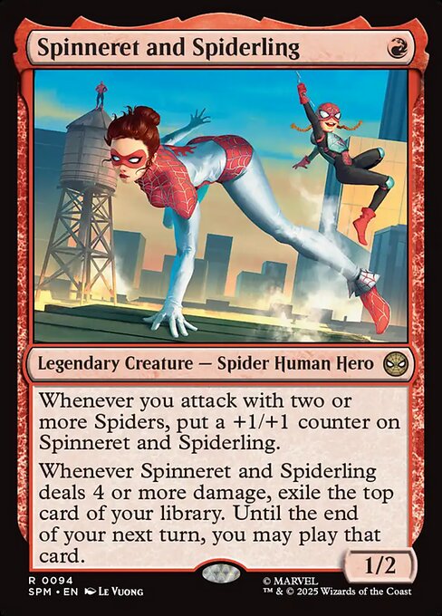 Spinneret and Spiderling (SPM) 94 - Near Mint