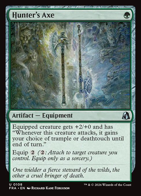 Hunter's Axe (FRA) 108 - Foil - Near Mint