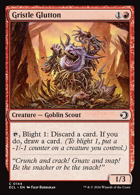 Gristle Glutton Foil (ECL) #144
