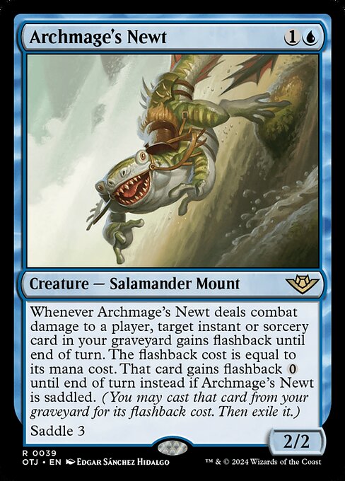 Archmage's Newt (OTJ) 39 - Near Mint