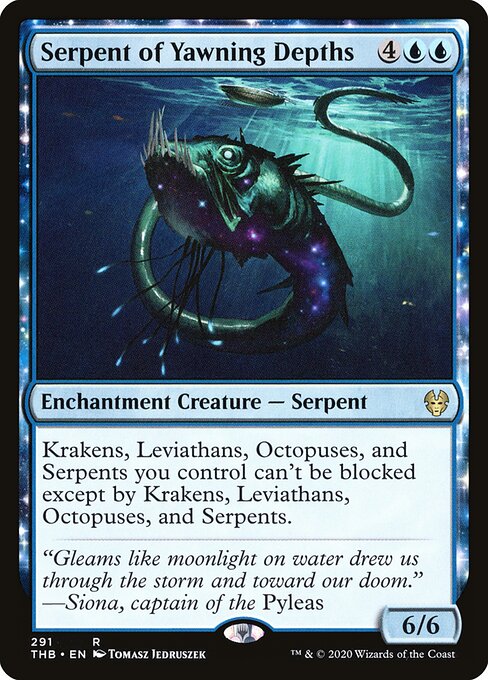 Serpent of Yawning Depths (THB) 291 - Near Mint