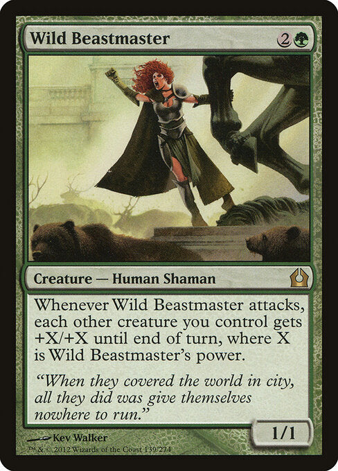 Wild Beastmaster (RTR) 139 - Near Mint