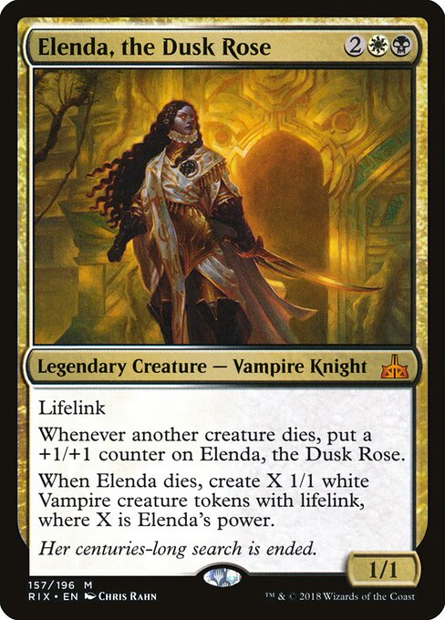 Elenda, the Dusk Rose (RIX) 157 - Near Mint