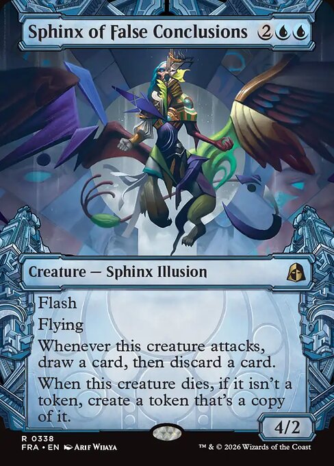Sphinx of False Conclusions (FRA) 338 - Near Mint