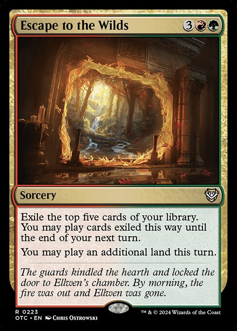 Escape to the Wilds (OTC) 223 - Near Mint