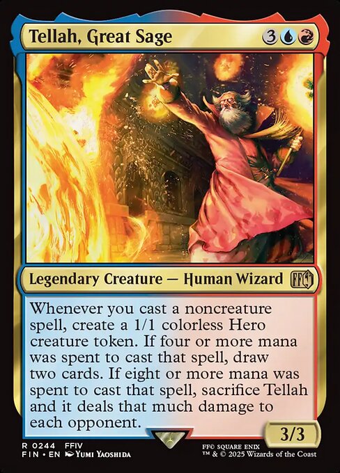 Tellah, Great Sage (FIN) 244 - Near Mint