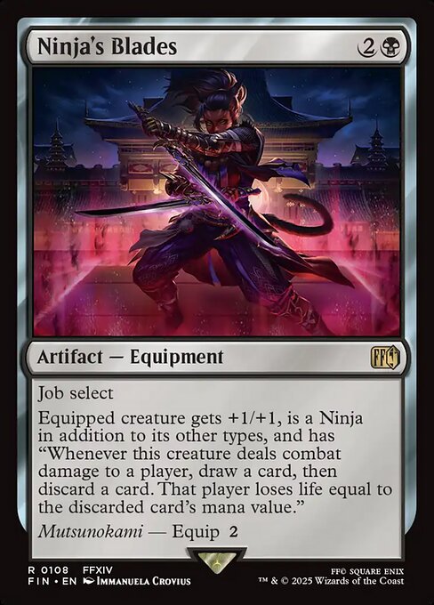 Ninja's Blades (FIN) 108 - Near Mint