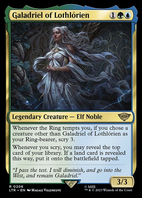 Galadriel of Lothlórien Foil (LTR) #206